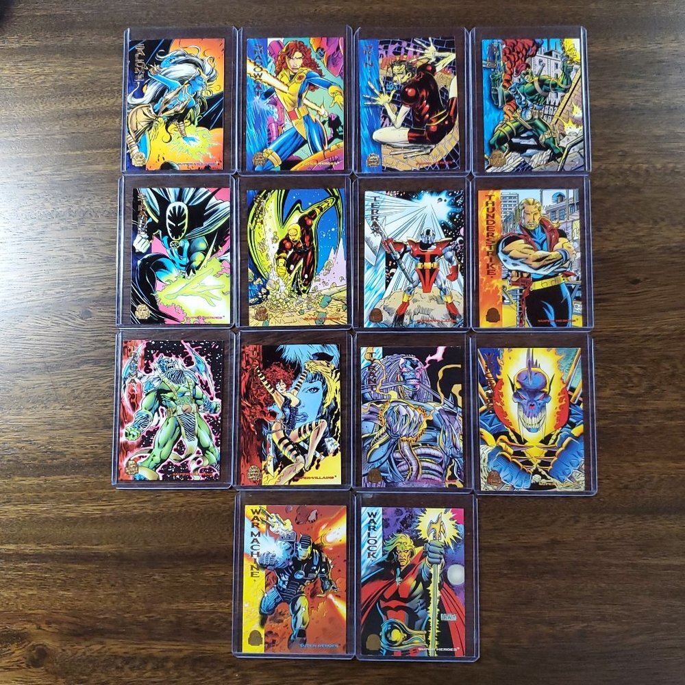 Marvel Trading Card 1994 Fleer - Salome to Warlock